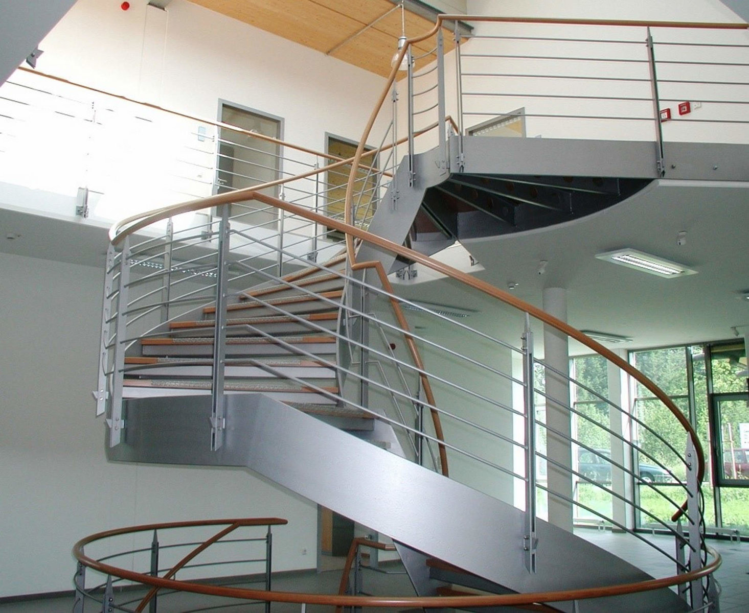 Treppe der Lehmann Stahlbau GmbH in Geretsried