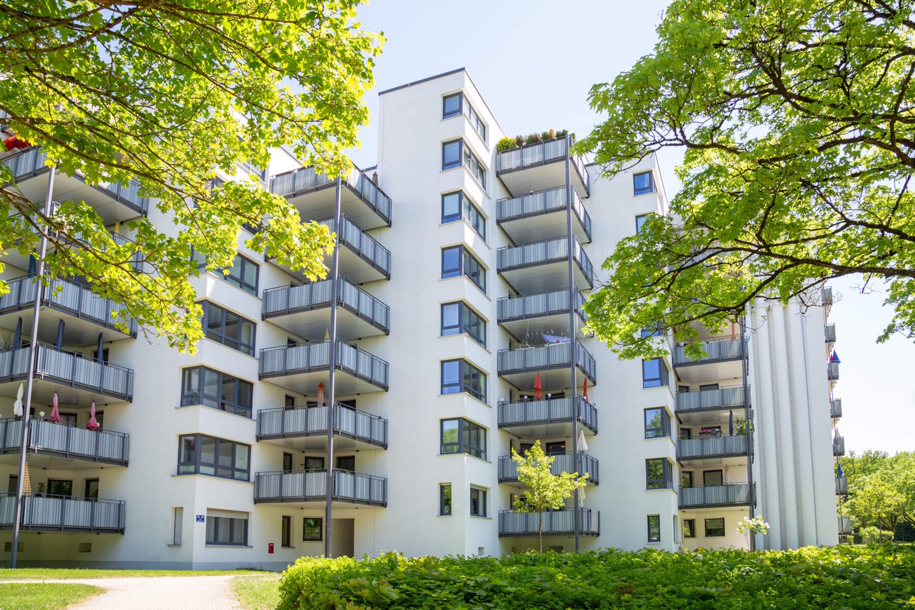 Balkon der Lehmann Stahlbau GmbH in Geretsried
