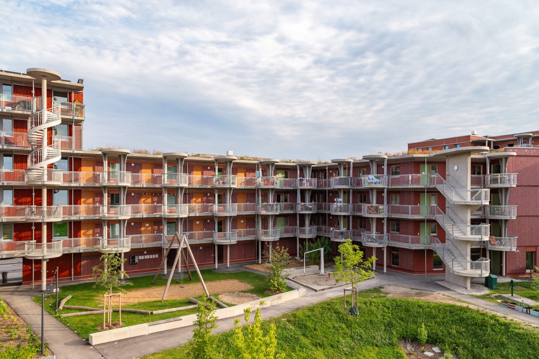 Balkon der Lehmann Stahlbau GmbH in Geretsried