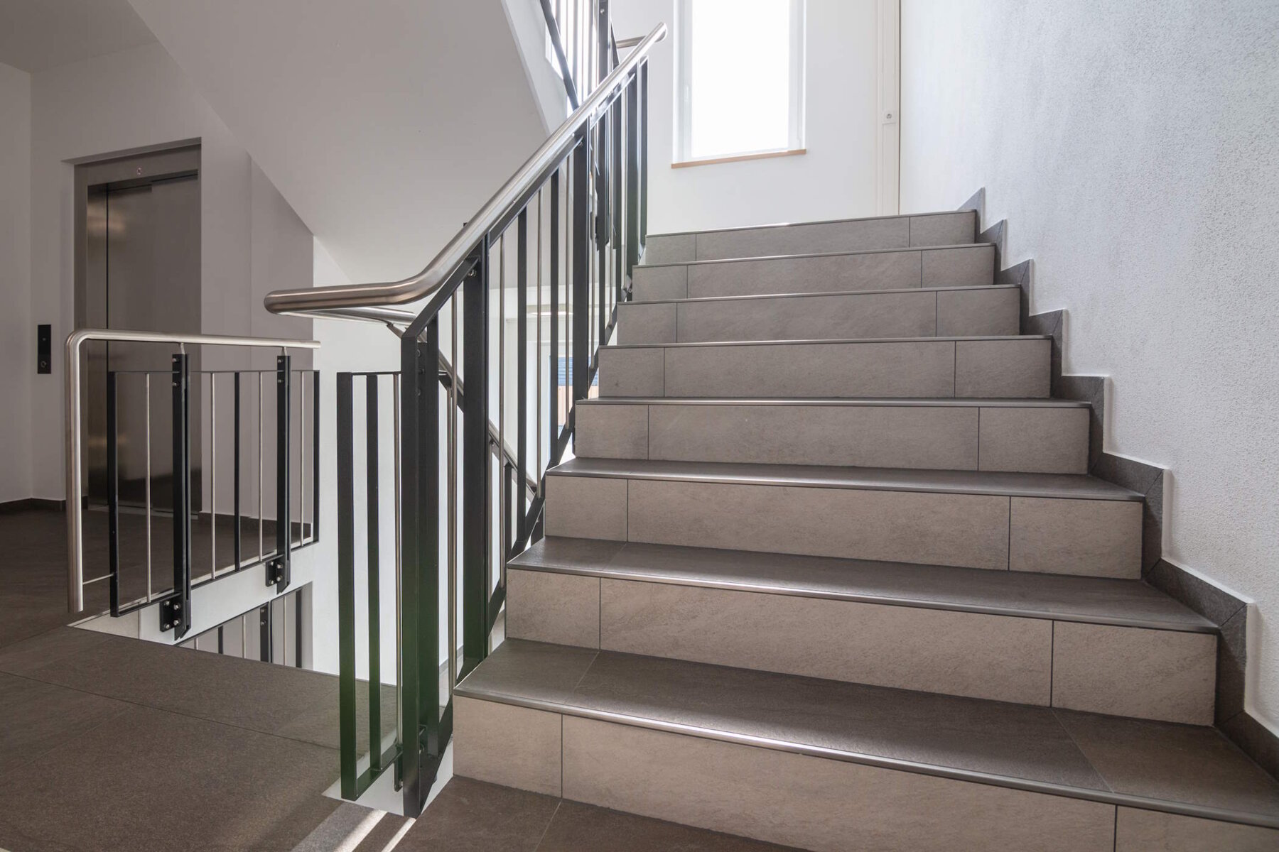 Treppe von der  Lehmann Stahlbau GmbH