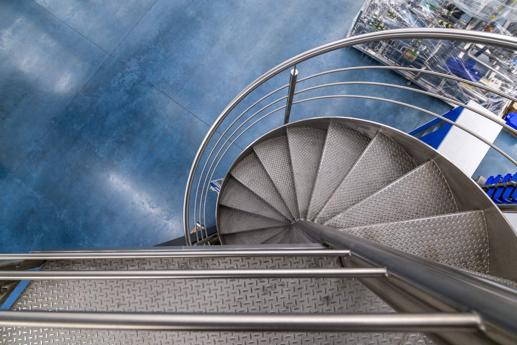 Treppe von der  Lehmann Stahlbau GmbH